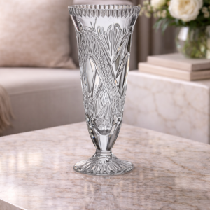 Vază din Cristal de Bohemia – Model Denise – 26 cm | Eleganță Clasică Boemă | Fabricată în Cehia
