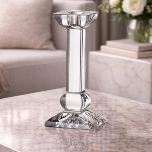 Sfeșnic din Cristal de Bohemia – Model Serenyti | Design Elegant | Fabricat în Cehia