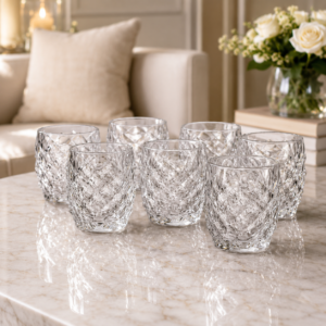 Set Pahare Morris din Cristal Bohemia – Pentru Whisky - Lux Cehesc Autentic