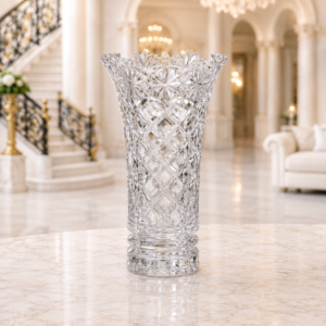 Vază din cristal Bohemia „Daisy” – 20,5 cm