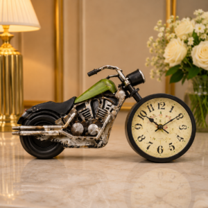 Ceas decorativ Motocicletă Vintage