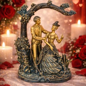 Statuetă decorativă Promisiune sub Arcada Iubirii