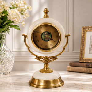 Ceas decorativ vintage Armens cu finisaj auriu