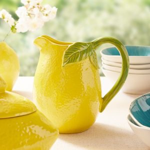 Vaza decorativă Lămâie din ceramică