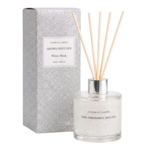 Difuzor de parfum „Classical Garden – White Musk” cu efect strălucitor